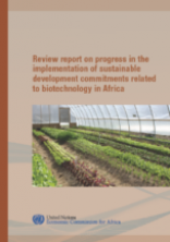 Review report on progress in the implementation of sustainable development commitments related to biotechnology in Africa