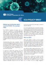 ECA Policy Brief - Making special drawing rights work for COVID-19 economic relief