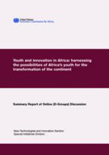 Youth and innovation in Africa: harnessing the possibilities of Africa’s youth for the transformation of the continent