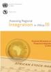 Assessing Regional Integration in Africa III