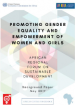 Promoting gender equality and the empowerment of women and girls
